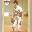 1987 Topps Baseball Card #420 Will Clark Rookie