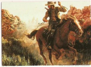 Wild West The Art of Mort KÃ¼nstler Promo Card #P2 Keepsake Collection 1996