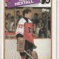 1988-89 Topps Hockey Card #34 Ron Hextall
