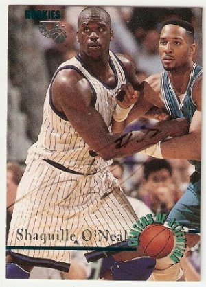 1995 Classic Autographs #105 Shaquille O'Neal NM