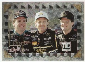 1996 Maxx Family Ties #FT4 Rusty Mike Kenny Wallace