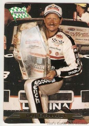 1993 Action Packed Racing Card #198 Dale Earnhardt WIN