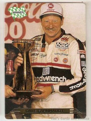 1993 Action Packed Racing Card #202 Dale Earnhardt WIN