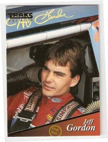 1994 Traks First Run Racing Card #24 Jeff Gordon