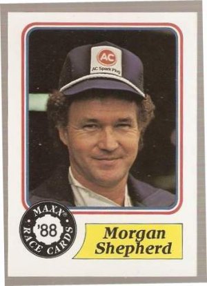 1988 Maxx Racing Card #25 Morgan Shepherd RC