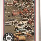 1988 Maxx Racing Card #15 Pit Row Action NM