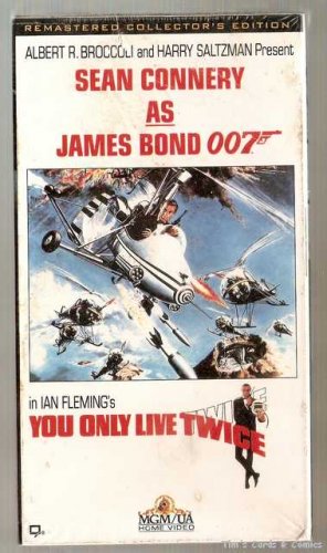 You Only Live Twice James Bond 007 Sean Connery VHS