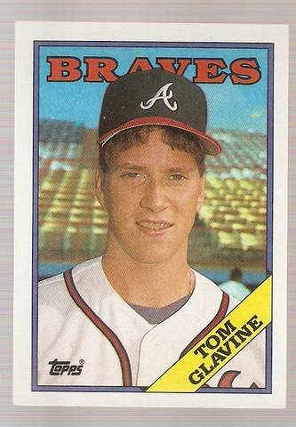1988 Topps Baseball Card #779 Tom Glavine RC NM