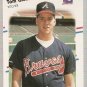 1988 Fleer Baseball Card #539 Tom Glavine RC