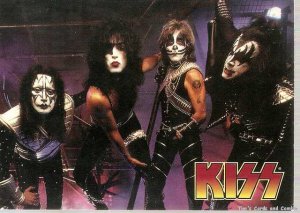 KISS Collector Cards Series I Promo Card #P8 Collect Magazine