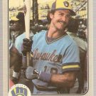 1983 Fleer Baseball Card #51 Robin Yount NM