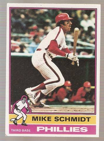 1976 Topps Baseball Mike Schmidt #480 NM