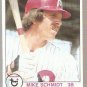 1979 Topps Baseball Card #610 Mike Schmidt Phillies NM