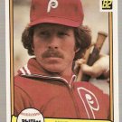 1982 Donruss Baseball Card #294 Mike Schmidt NM B