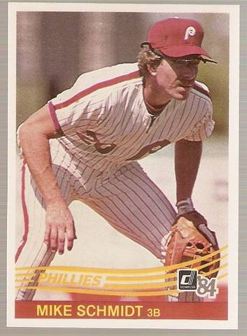 Mike Schmidt 1984 Topps Card #700