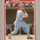 1985 Fleer Baseball Card #265 Mike Schmidt NM