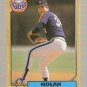 1987 Topps Baseball Card #757 Nolan Ryan NM