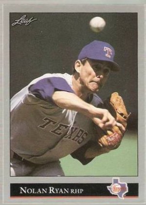 1992 Leaf Baseball Card #41 Nolan Ryan NM-MT