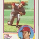 1983 Topps Baseball Card #580 Tom Seaver NM