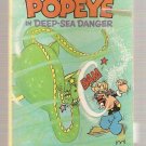 Popeye in Deep-Sea Danger Big Little Book 1980