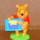 Disney Winnie The Pooh Holding Sign PVC Figure Fisher Price