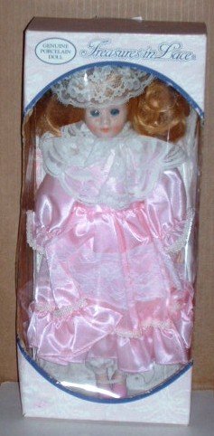 treasures in lace porcelain doll