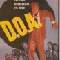 D.O.A. Starring Edmond O'Brien Pamela Britton Luther Adler VHS Movie Used