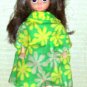 Small Doll with Green and Yellow Dress