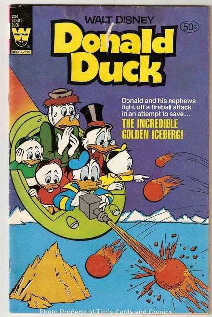 Donald Duck #234 Walt Disney Gold Key Comics Dec. 1981 GD