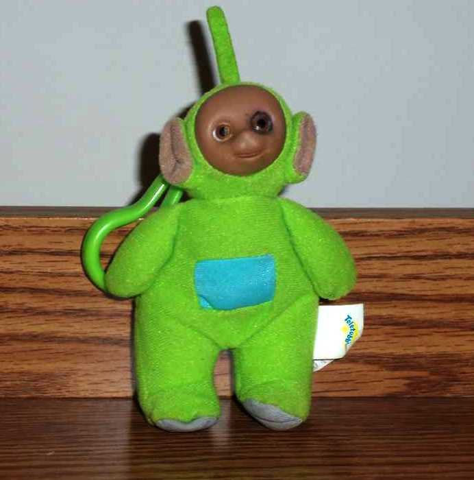 Burger King Teletubbies 1999 ☆ Dipsy ☆ Green ☆ Clip on Toy ☆ MIP LTD Edition ☆ 