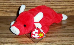 Ty Beanie Babies Snort the Bull NM with Tags