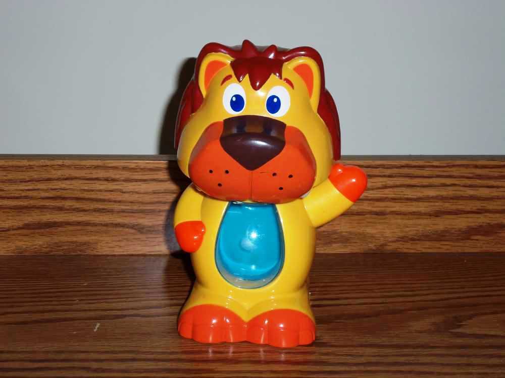 Placo Toys My Bubbling Animals Lion Bubble Maker Toy Used