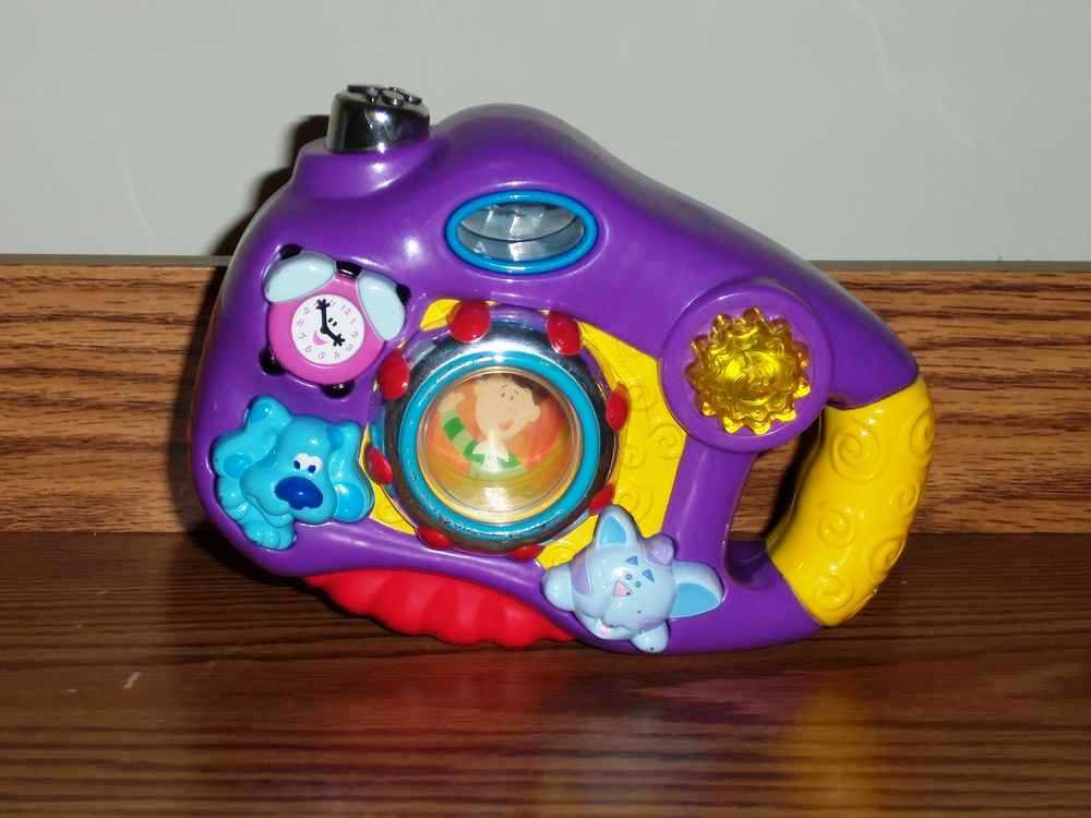 Fisher-Price Blue’s Clues Talking Camera 2002 Mattel Used