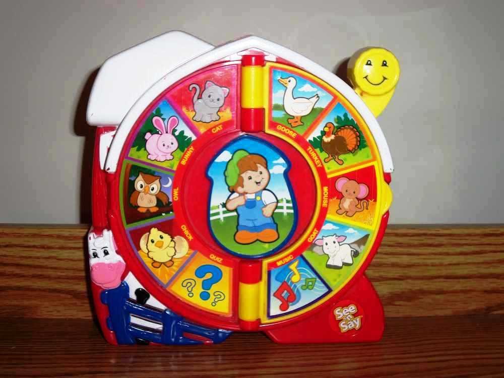 fisher price see and say the farmer says