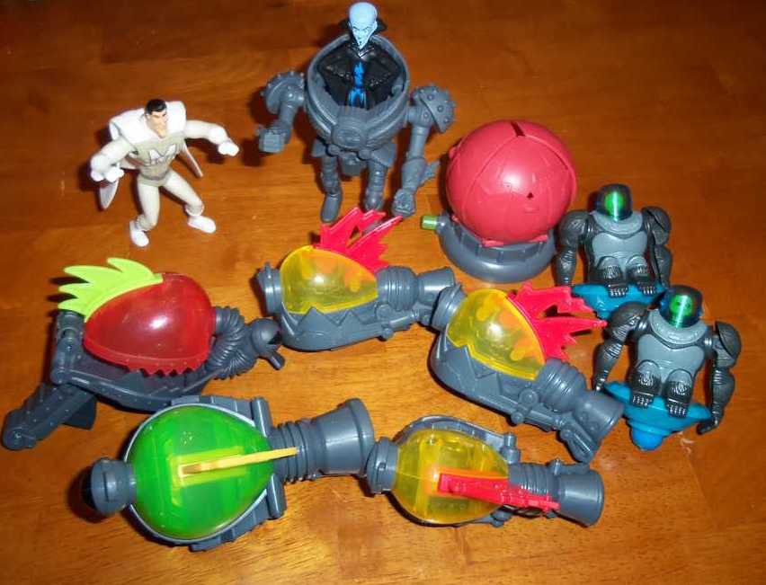 McDonalds Megamind Happy Meal Toys Lot of 22 Loose Used