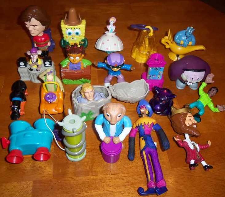 Burger King Kids Meal Toys Lot of 20 Misc. Loose Used