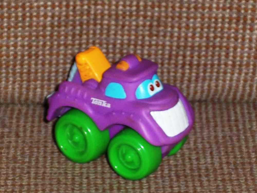 purple tonka truck