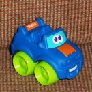 Playskool Tonka Wheel Pals Mini Blue Jeep Car Loose Used