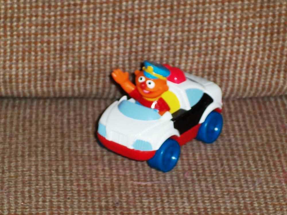 Fisher Price Sesame Street Die-Cast Vehicles Ernie's Police Car