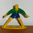 Kaskey Kids Soccer Guys Action Figures Yellow Goal Keeper Loose Used