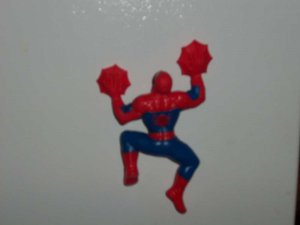 McDonald's 2010 Marvel Heroes Spider-Man Figure Happy Meal Toy Loose Used