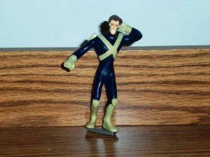 Burger King 2001 X-Men Evolution Cyclops Figure Only Toy Marvel Loose Used