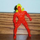 McDonald's 1996 Marvel Super Heroes Human Torch Figure Happy Meal Toy Marvel Loose Used