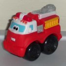 Playskool Tonka Boomer Chuck and Friends Wheel Pals Mini Red Fire Truck Loose Used
