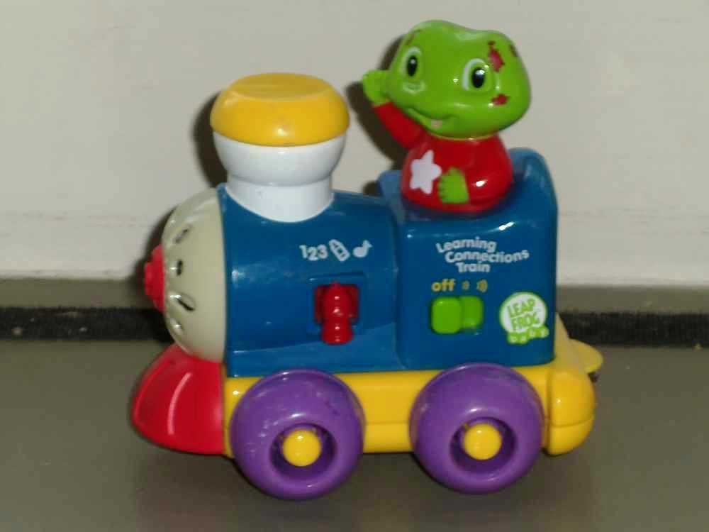Leapfrog Talking Learning Connections Train Engine Only Loose Used