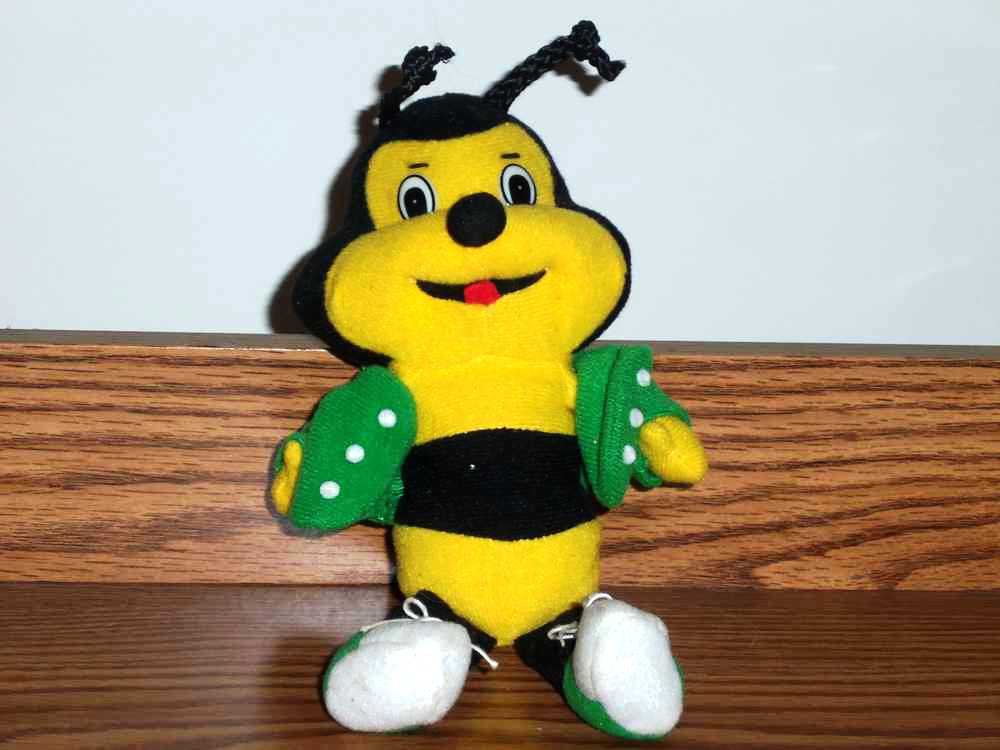 Hometown Buffet Restaurant H. T. Bee Plush Toy 1998 Loose Used