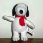 Peanuts Snoopy Flying Ace Pilot 4.5" Plush Toy Lever Bros.Loose Used