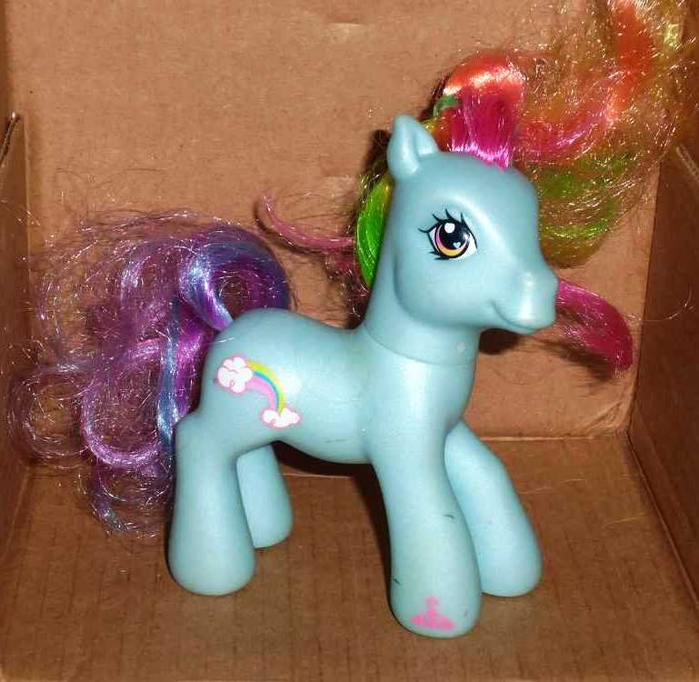 My Little Pony Rainbow Dash G3 Hasbro 2007 Loose Used