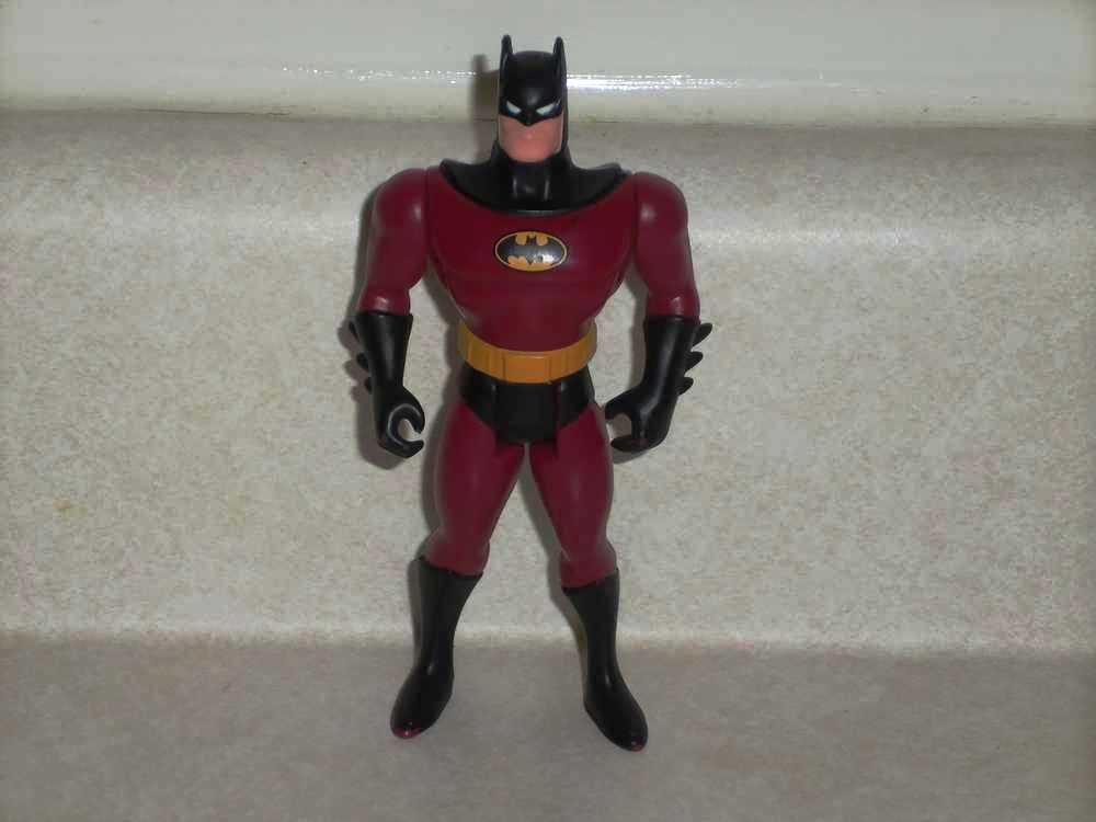 Batman the Animated Series Infrared Batman Action Figure Kenner 1993 DC  Comics Loose Used