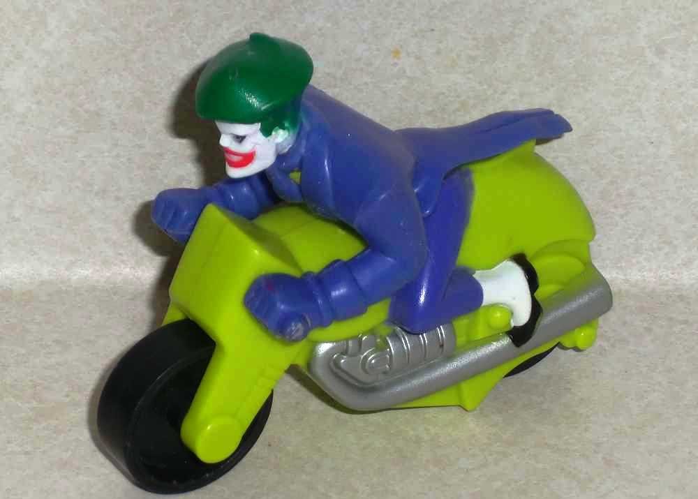 Burger King Batman Beyond J-Man Getaway Motorcycle Only Kid's Meal Toy  Joker DC Loose Used